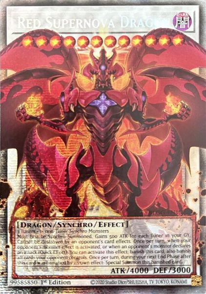 Red Supernova Dragon (Extended Art)