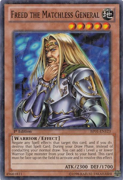 Freed the Matchless General