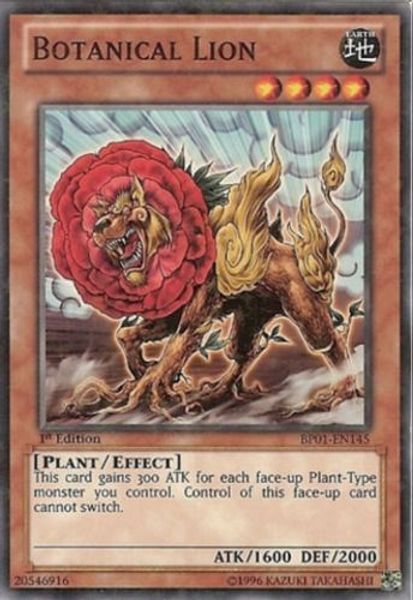 Botanical Lion