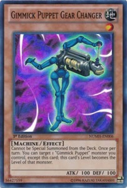 Gimmick Puppet Gear Changer