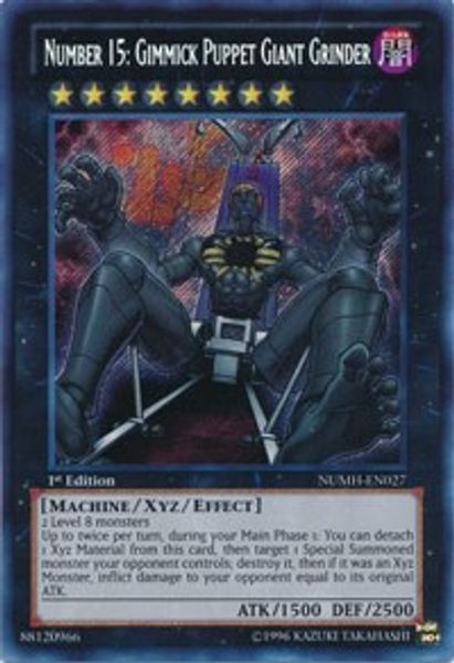 Number 15: Gimmick Puppet Giant Grinder