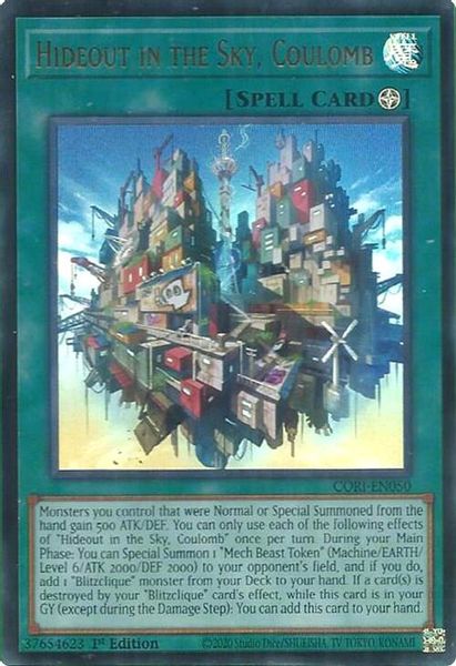 Hideout in the Sky, Coulomb