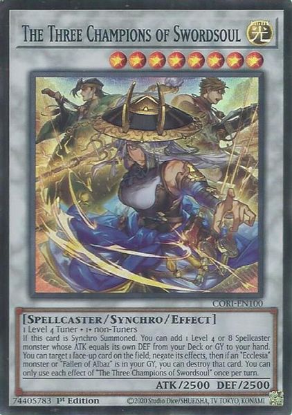 The Three Champions of Swordsoul