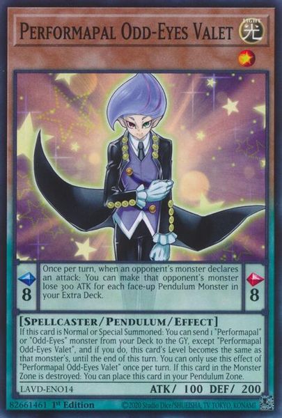 Performapal Odd-Eyes Valet