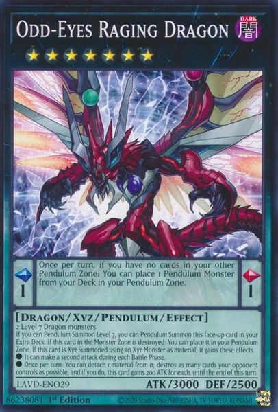 Odd-Eyes Raging Dragon