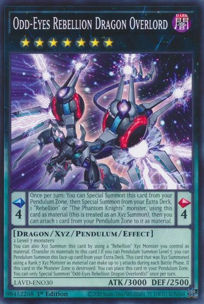 Odd-Eyes Rebellion Dragon Overlord