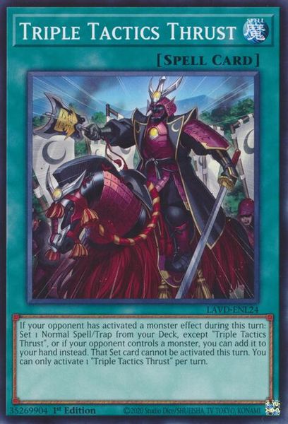 Triple Tactics Thrust