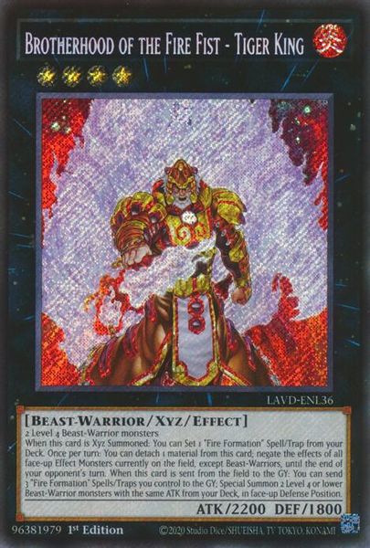 Brotherhood of the Fire Fist - Tiger King
