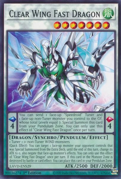 Clear Wing Fast Dragon