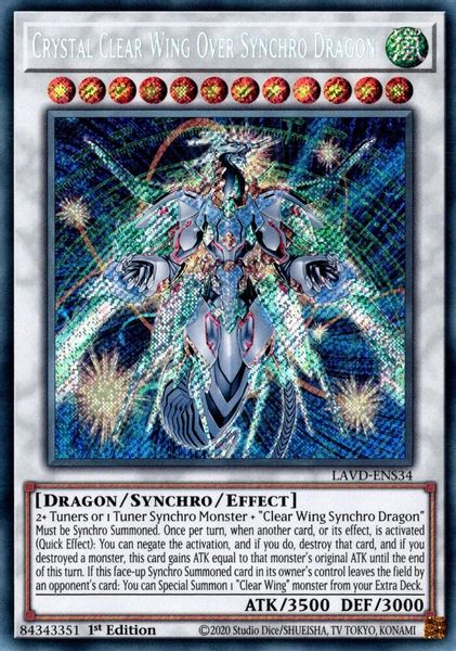 Crystal Clear Wing Over Synchro Dragon