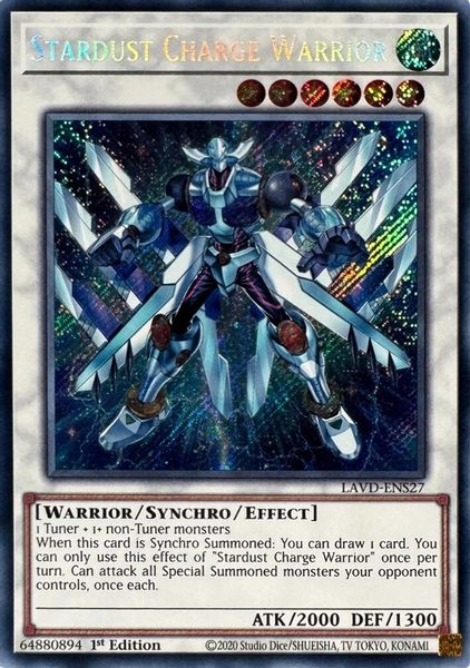 Stardust Charge Warrior