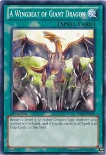 A Wingbeat of Giant Dragon