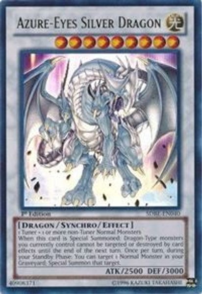 Azure-Eyes Silver Dragon
