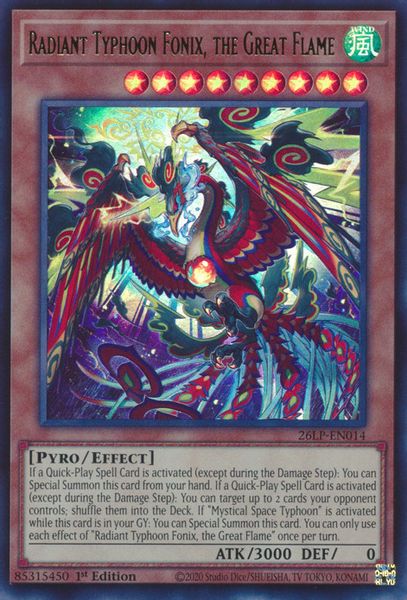 Radiant Typhoon Fonix, the Great Flame