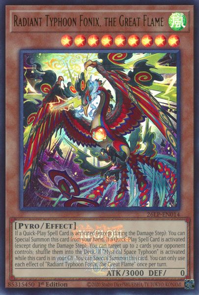 Radiant Typhoon Fonix, the Great Flame