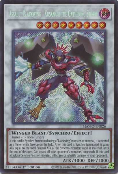 Assault Blackwing - Kusanagi the Gathering Storm