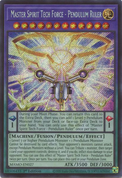 Master Spirit Tech Force - Pendulum Ruler
