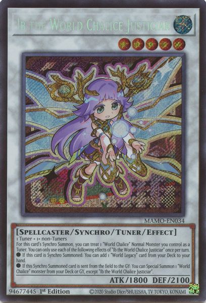 Ib the World Chalice Justiciar