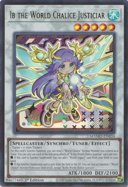 Ib the World Chalice Justiciar