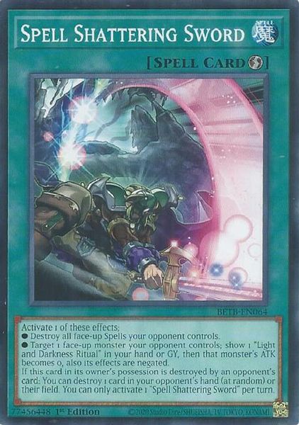 Spell Shattering Sword