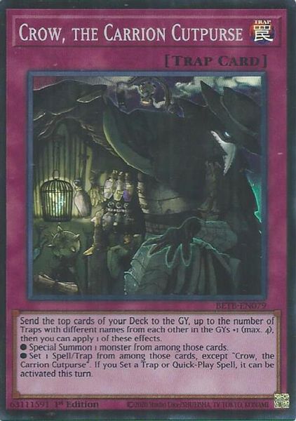 Crow, the Carrion Cutpurse