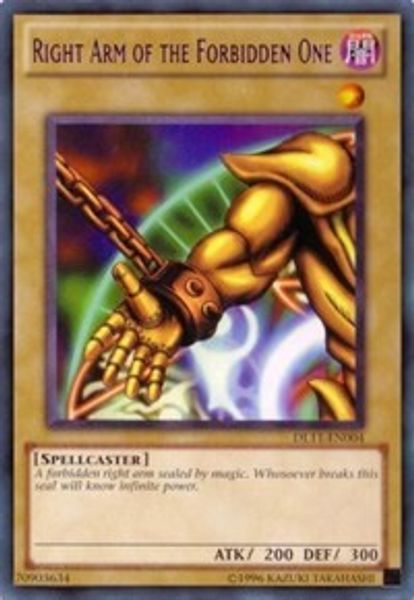 Right Arm of the Forbidden One
