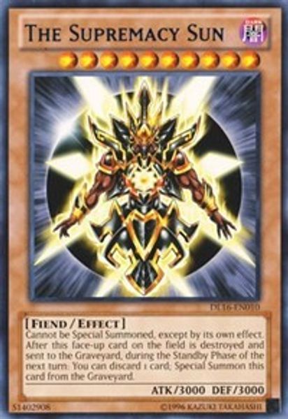 The Supremacy Sun