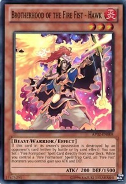 Brotherhood of the Fire Fist - Hawk