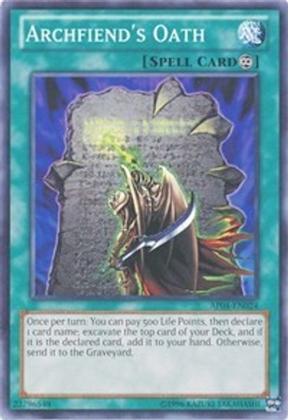 Archfiend's Oath