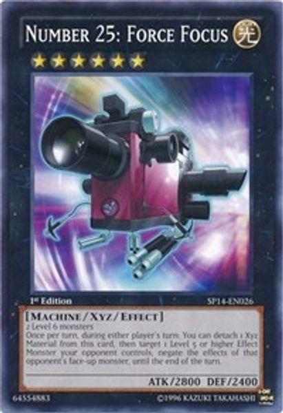 Number 25: Force Focus
