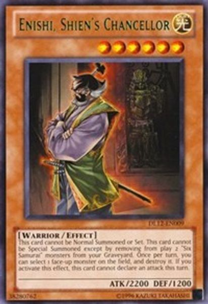 Enishi, Shien's Chancellor