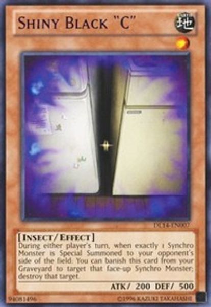 Shiny Black "C"