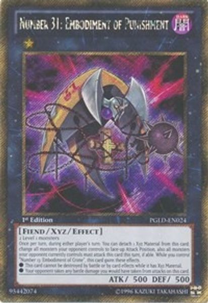 Number 31: Embodiment of Punishment
