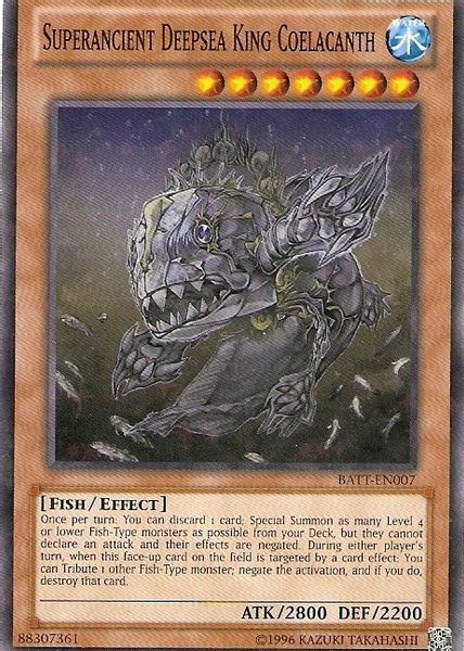 Superancient Deepsea King Coelacanth