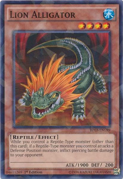 Lion Alligator