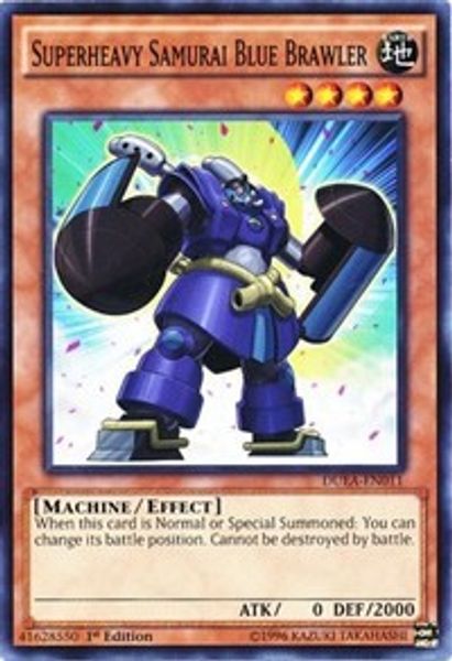 Superheavy Samurai Blue Brawler