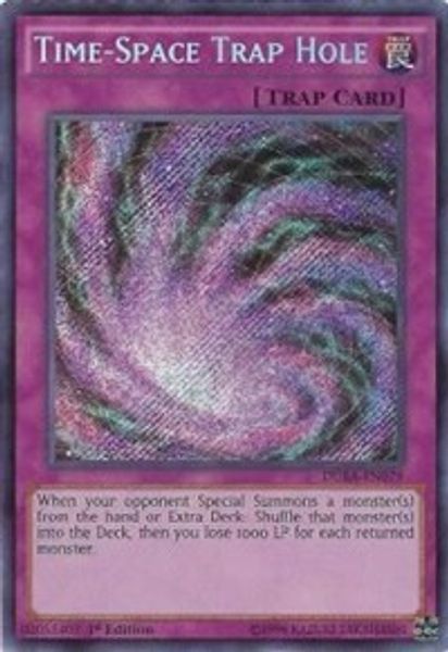 Time-Space Trap Hole