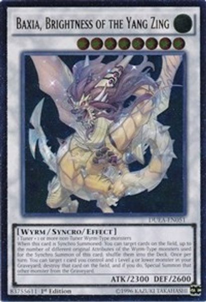 Baxia, Brightness of the Yang Zing