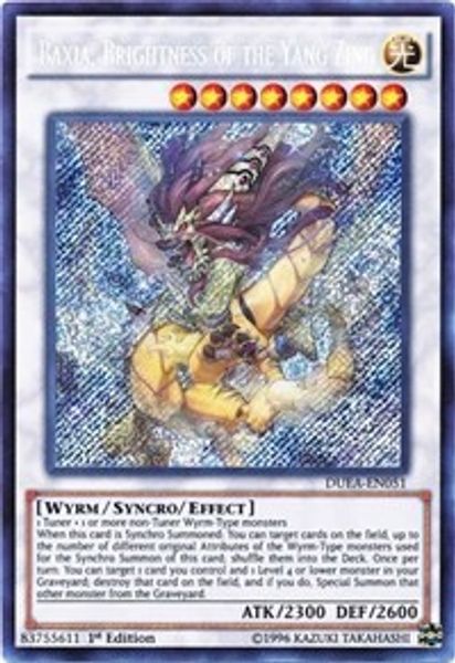 Baxia, Brightness of the Yang Zing
