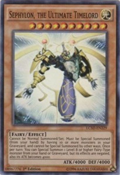 Sephylon, the Ultimate Timelord