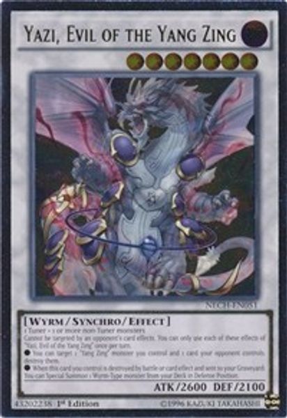 Yazi, Evil of the Yang Zing