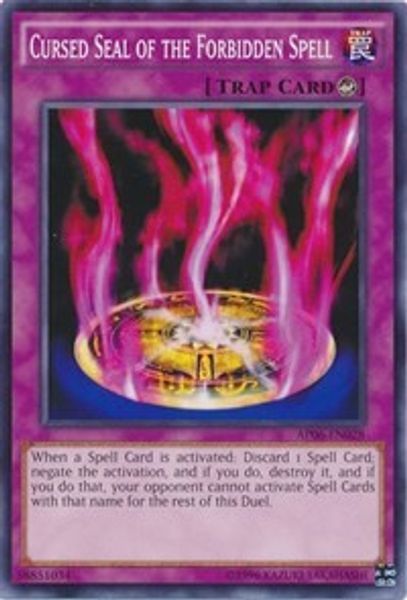Cursed Seal of the Forbidden Spell