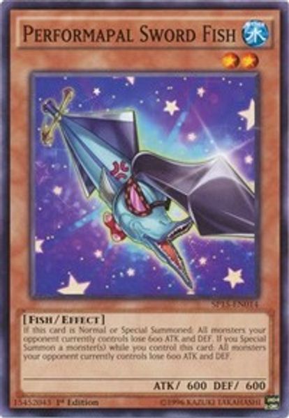 Performapal Sword Fish
