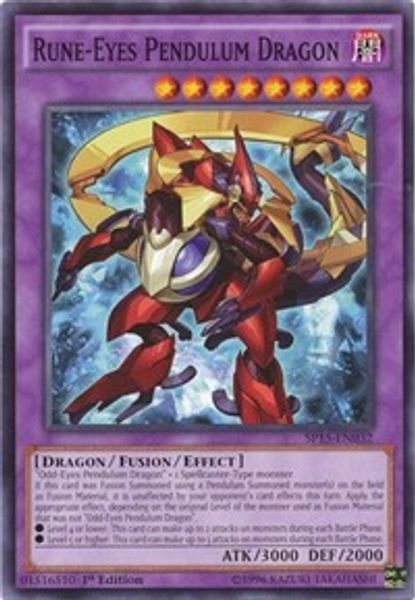 Rune-Eyes Pendulum Dragon