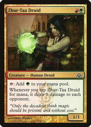 Zhur-Taa Druid Dragon's Maze Magic The Gathering Druido di Zhur-Taa Zhur-Taa Druid Dragon's Maze Magic The Gathering Druido di Zhur-Taa