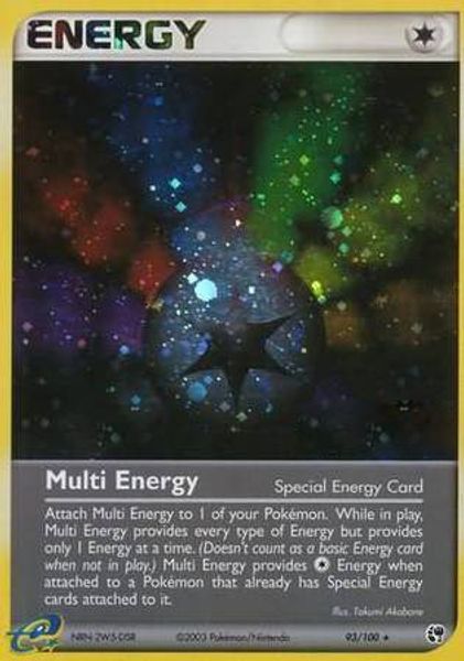 multi energy pokemon card Ideal808 Inc