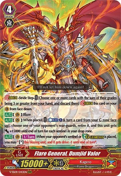 Cardfight Vanguard - Red Pulse Dracokid - Ideal808.com