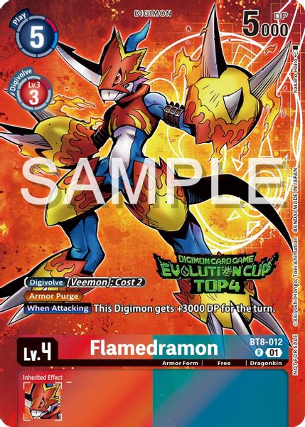 digimon flamedramon card Ideal808 Inc. - Flamedramon