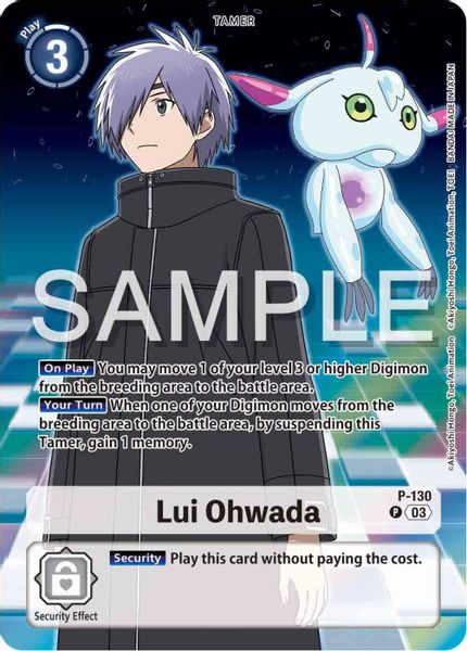 Ideal808 Inc. - Lui Ohwada - P-130 (Digimon Adventure 02: The Beginning Set)