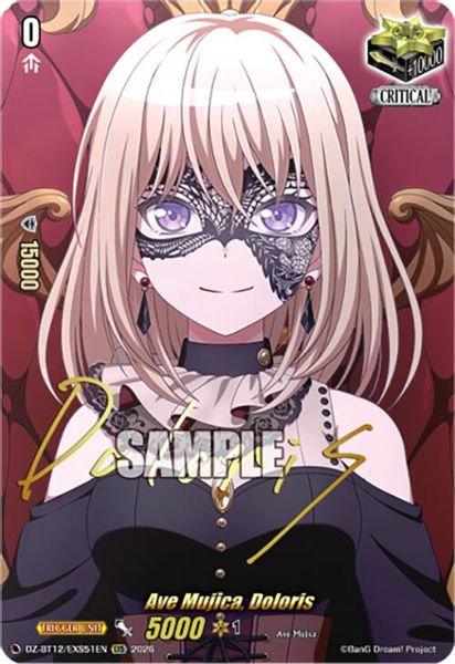 ave mujica Masquerade ドロリス　sec Masquerade, Doloris - MyGO!!!!! x Ave Mujica - Weiss Schwarz